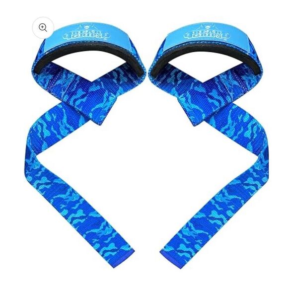Bear Grips Other - Bear Grips padded lifting straps blue camouflage new in box